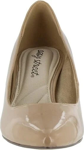 Easy Street Pointe Women's Shoes Nude Patent : 6 N (AA), Synthetic - Image 5
