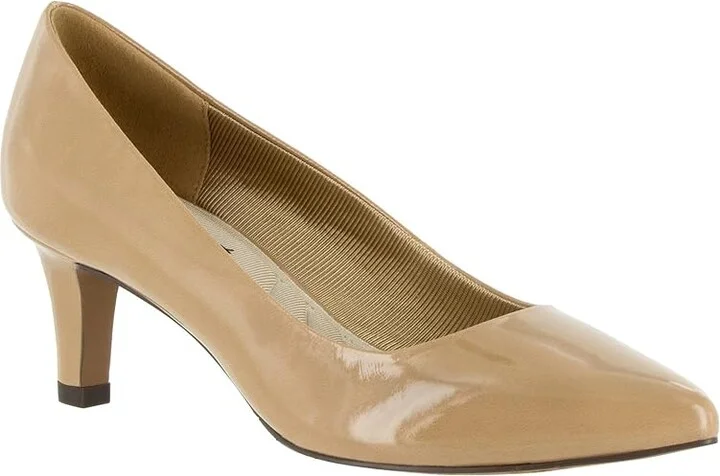 Easy Street Pointe Women's Shoes Nude Patent : 6 N (AA), Synthetic
