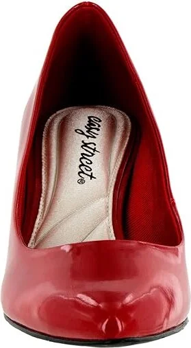 Easy Street Pointe Women's Shoes Red Patent : 7 N (AA), Synthetic - Image 5