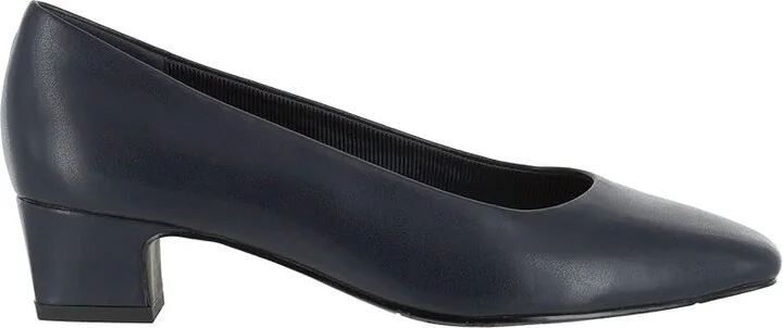 Easy Street Prim Women's Shoes Navy : 6 N (AA), Synthetic - Image 7