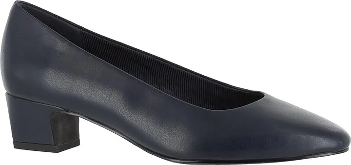 Easy Street Prim Women's Shoes Navy : 6 N (AA), Synthetic