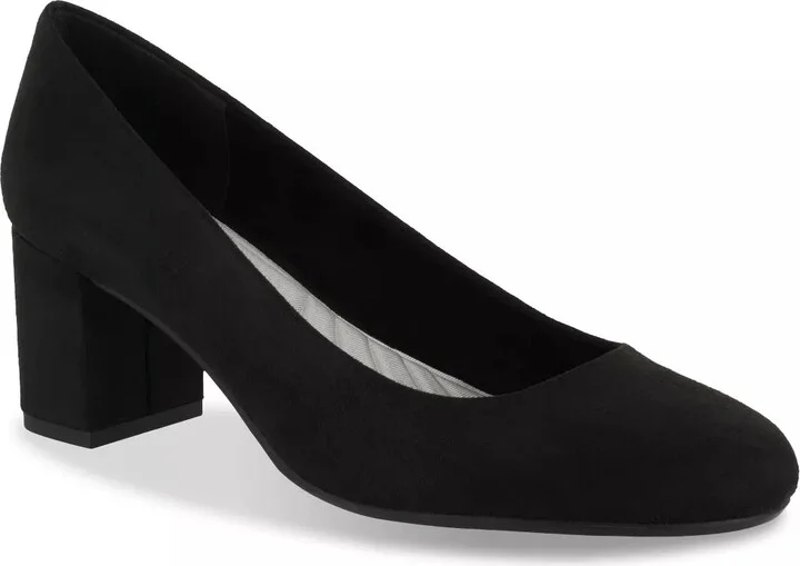 Black Faux Suede