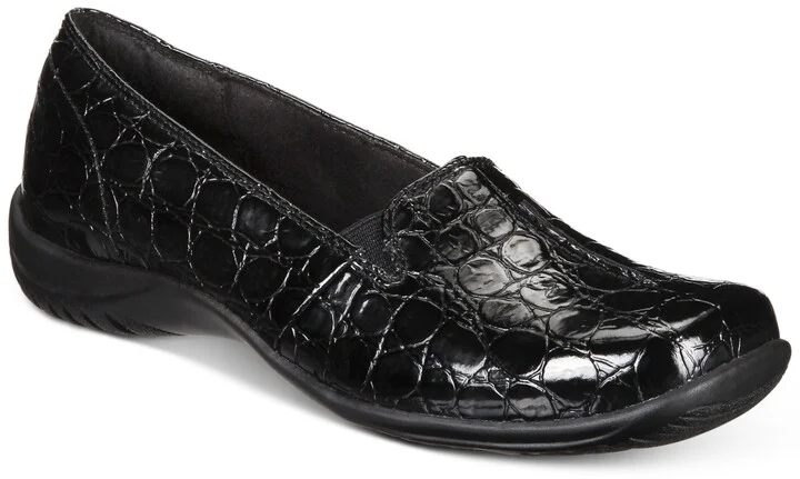 Black Patent Croco