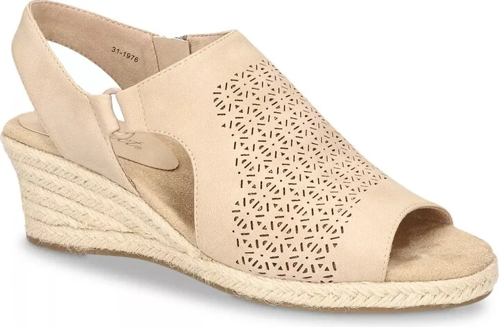 Easy Street Serena Espadrille Wedge Sandal
