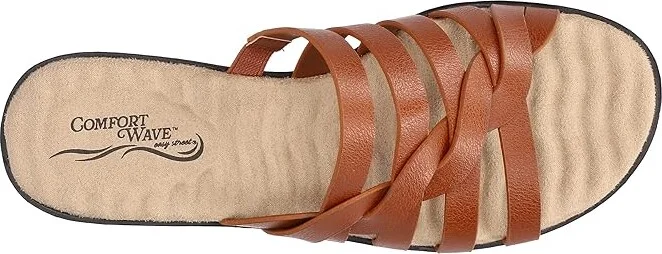 Easy Street Sheri Women's Shoes Cognac : 6 N (AA), Synthetic - Image 2