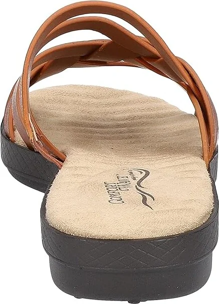 Easy Street Sheri Women's Shoes Cognac : 6 N (AA), Synthetic - Image 4
