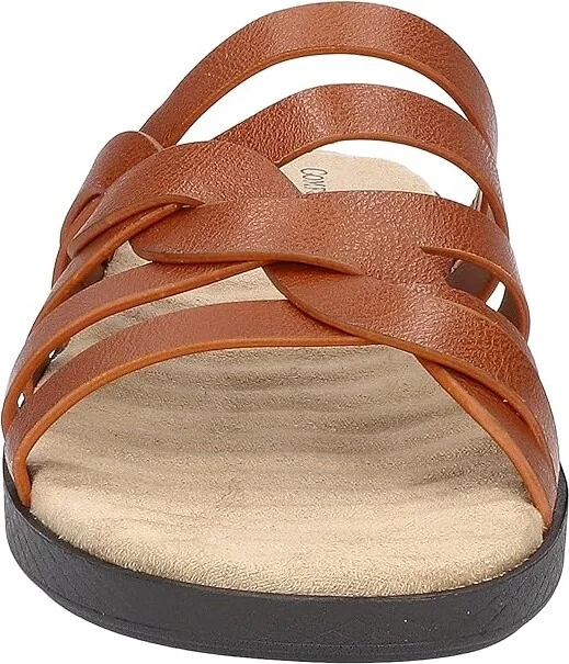 Easy Street Sheri Women's Shoes Cognac : 6 N (AA), Synthetic - Image 5