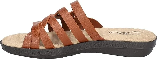 Easy Street Sheri Women's Shoes Cognac : 6 N (AA), Synthetic - Image 6
