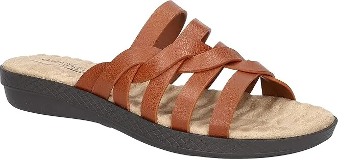 Easy Street Sheri Women's Shoes Cognac : 6 N (AA), Synthetic