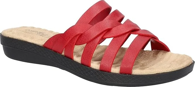 Easy Street Sheri Women's Shoes Red : 11 M (B), Synthetic