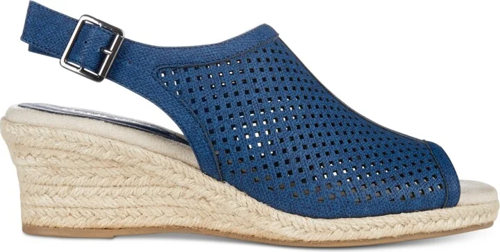 Easy Street Stacy Wedge Sandals - Image 2