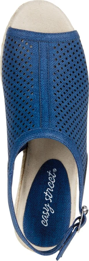 Easy Street Stacy Wedge Sandals - Image 4