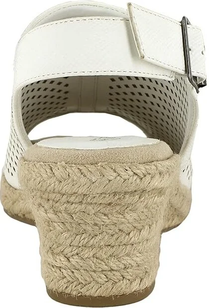 Easy Street Stacy Women's Shoes White Linen Print : 6 M (B), Synthetic - Image 4