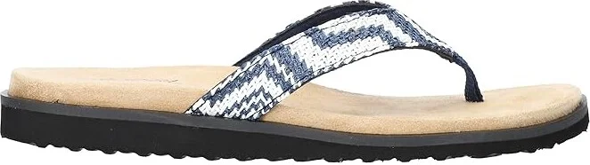 Easy Street Stevie Women's Shoes Navy/White Raffia Woven : 10 N (AA), Synthetic - Image 7