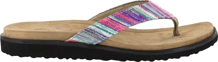 Easy Street Stevie Women's Shoes Purple Striped Metallic : 10 N (AA), Synthetic - Image 7