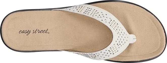 Easy Street Stevie Women's Shoes White : 5 M (B), Synthetic - Image 2