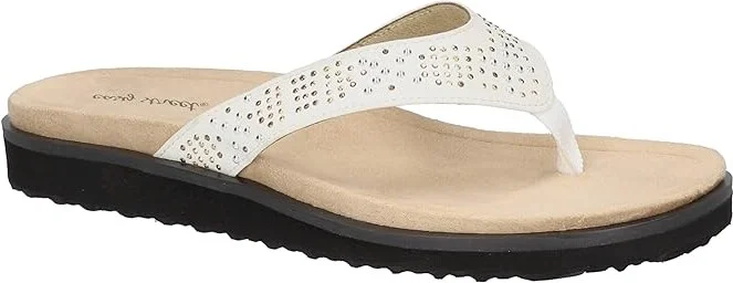 Easy Street Stevie Women's Shoes White : 5 M (B), Synthetic