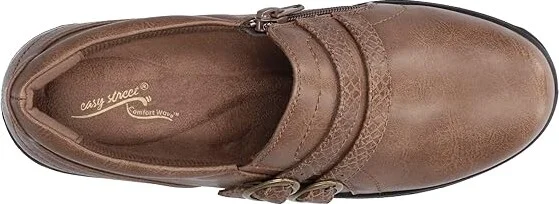 Easy Street Stroll Women's Shoes Taupe/Taupe Snake/Gore : 7.5 M (B), Synthetic - Image 2