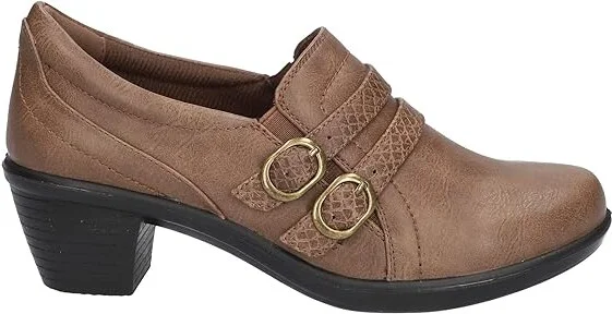 Easy Street Stroll Women's Shoes Taupe/Taupe Snake/Gore : 7.5 M (B), Synthetic - Image 6