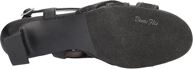 Easy Street Tristen Women's Shoes Black Satin : 6 M (B), Synthetic - Image 3