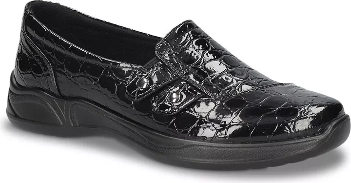 Black Croc Print