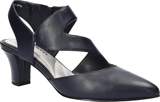 Easy Street Venue Women's Shoes Navy/Gore : 6 M (B), Synthetic