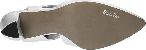 Easy Street Venue Women's Shoes Silver Satin/Gore : 7 M (B), Synthetic - Image 3