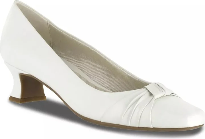 White Faux Leather