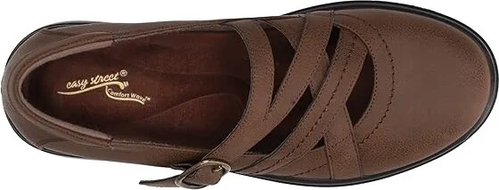 Easy Street Wise Women's Shoes Tan/Gore : 8.5 M (B), Faux Leather - Image 2