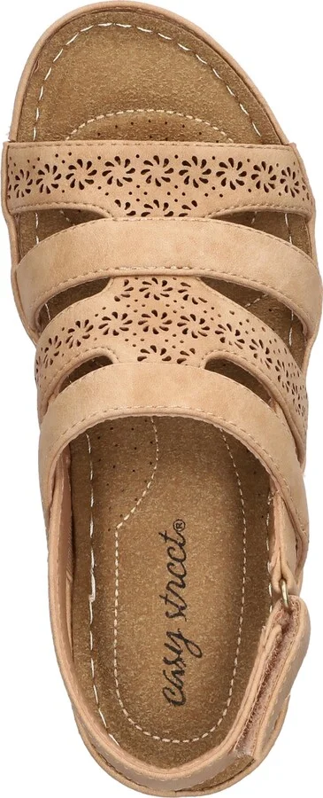 Easy Street Women's Alexi Slingback Wedge Sandals - Image 4
