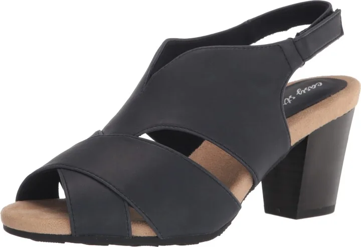 Easy Street Women's Annette Block Heel Heeled Sandal