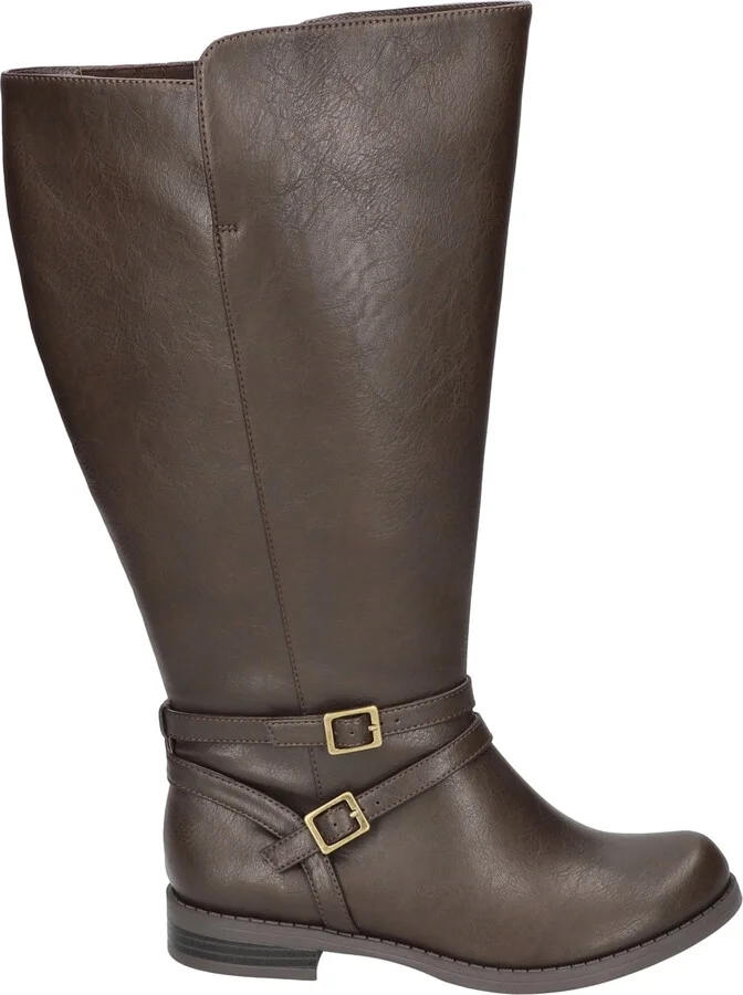 Easy Street Women's Bay Plus Plus Athletic Shafted Extra Wide Calf Tall Boots - Image 2