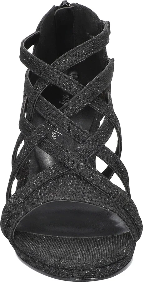 Easy Street Women's Bee Zip Platform Sandals - Image 6