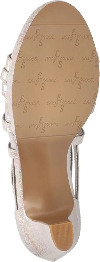 Easy Street Women's Bee Zip Platform Sandals - Image 10