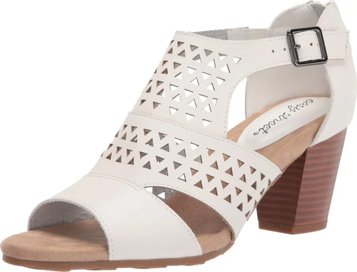 Easy Street womens Block Heeled Sandal
