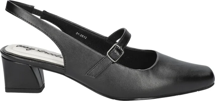 Easy Street Women's Cameo Square Toe Slingback Pumps - Image 2
