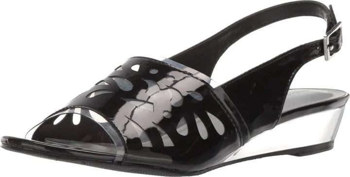 Easy Street Women's Celebrate Slingback Sandal Wedge