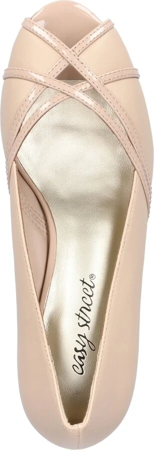 Easy Street Women's Celeste Peep Toe Pumps - Image 8