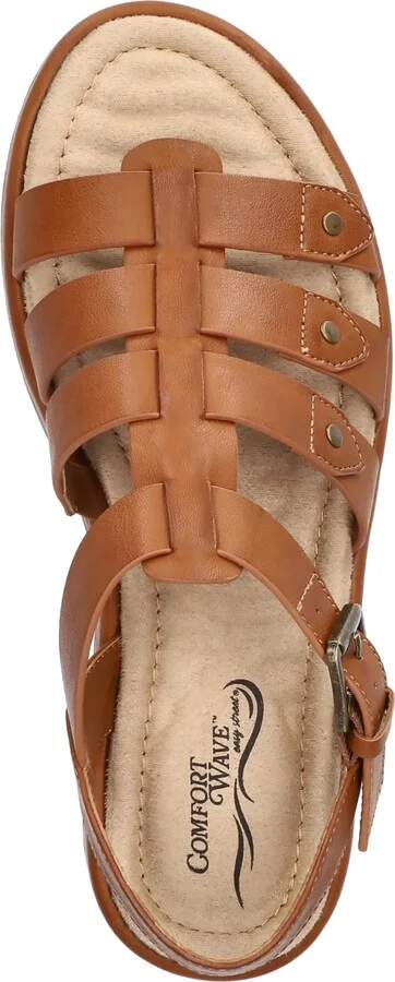 Easy Street Women's Chirp Gladiator Buckle Sandals - Image 4