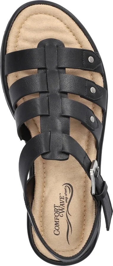 Easy Street Women's Chirp Gladiator Buckle Sandals - Image 9