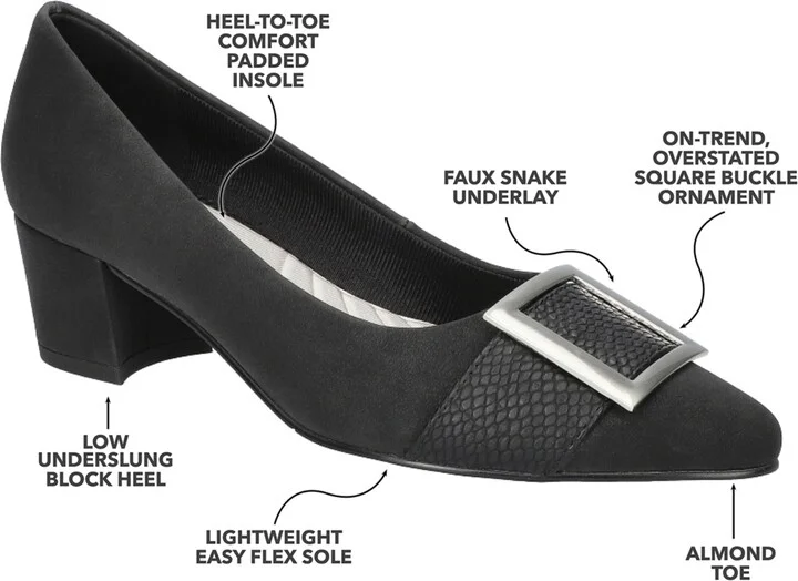 Easy Street Women's Cider Block Heel Pumps - Image 6