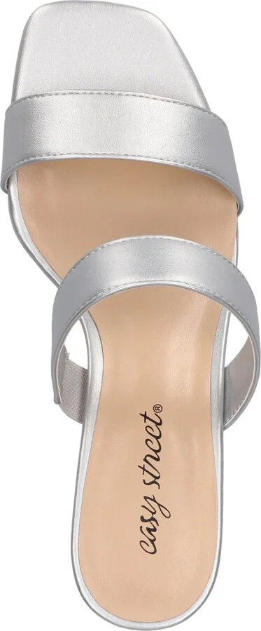 Easy Street Women's Clovelle Slip-On Block Heel Sandals - Image 4