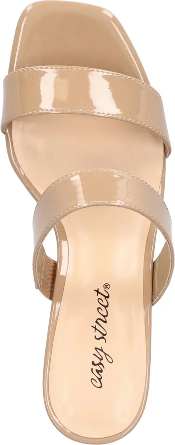 Easy Street Women's Clovelle Slip-On Block Heel Sandals - Image 9