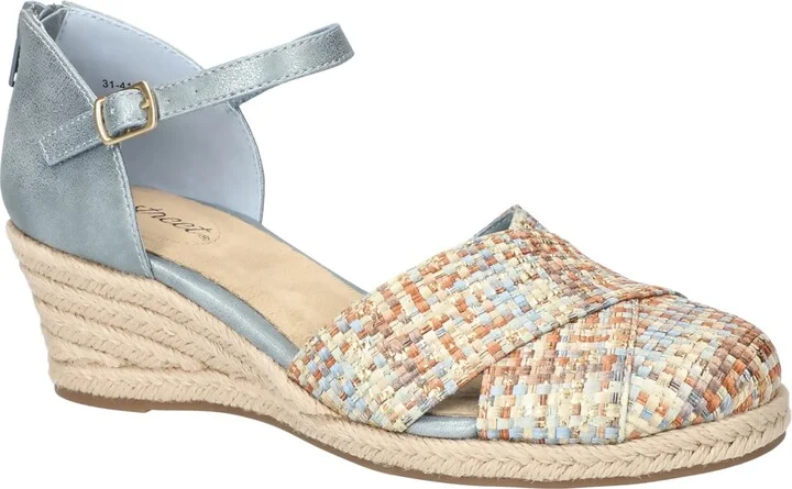 Easy Street Women's Coast Espadrille Wedge Sandals