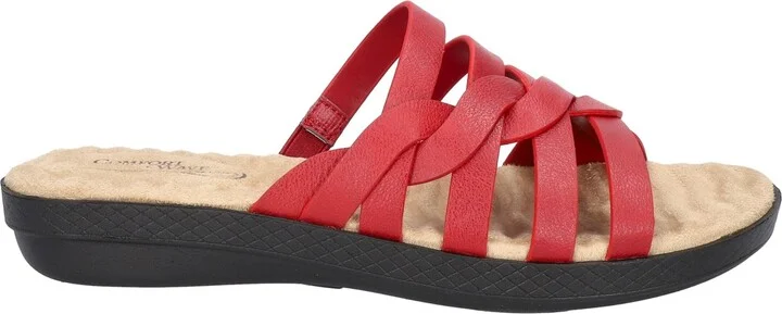 Easy Street Women's Comfort Wave Sheri Slide Sandals - Image 8