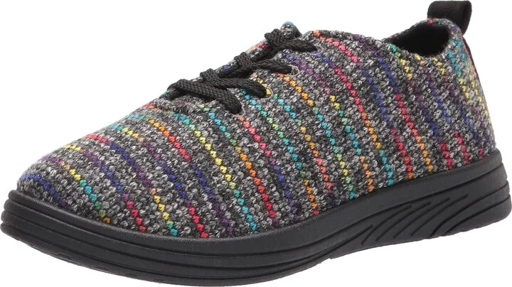Multi Grey Woven Print