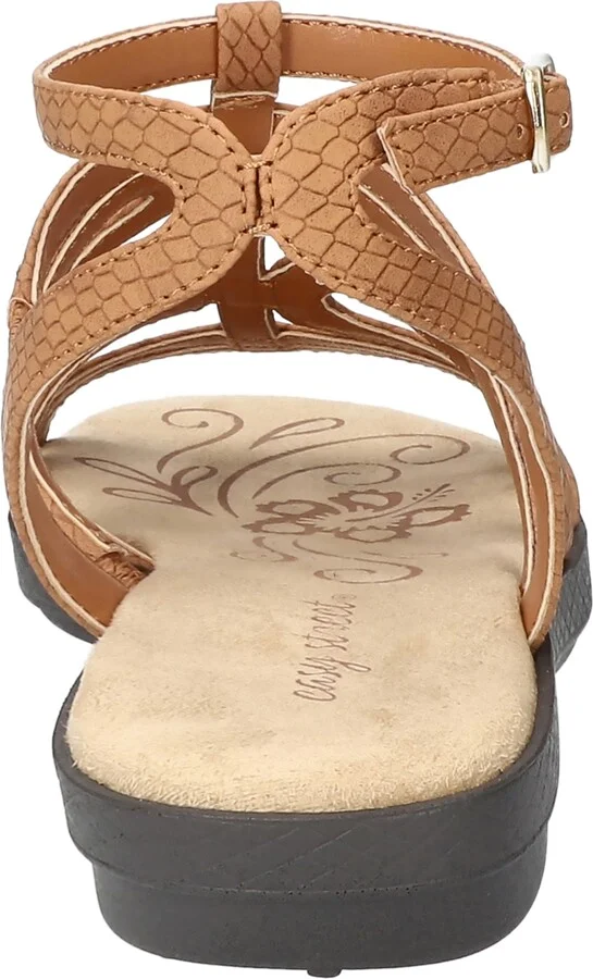 Easy Street Women's Daylily Gladiator Buckle Flat Sandals - Image 3