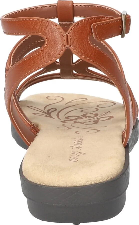 Easy Street Women's Daylily Gladiator Buckle Flat Sandals - Image 8