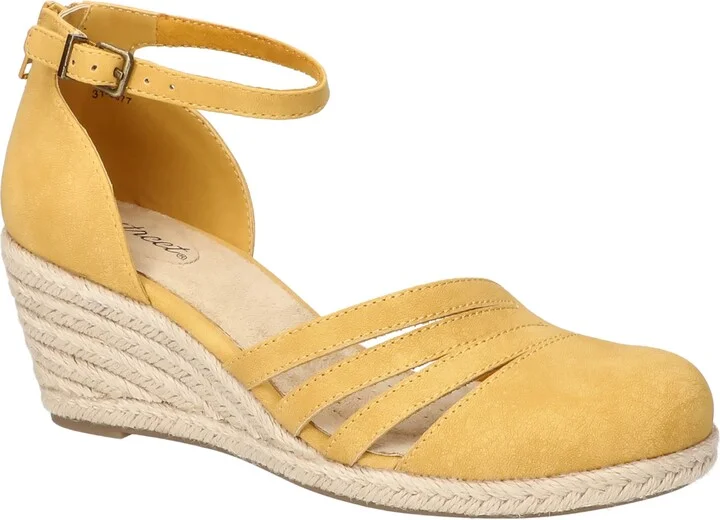 Easy Street Women's Daytona Espadrille Wedge Sandals