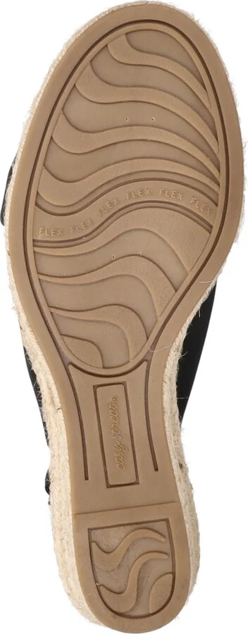Easy Street Women's Devlin Espadrille Wedge Sandals - Blue, Purple - Fabric - Image 5